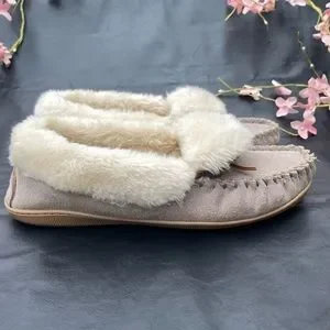 J crew faux fur slippers best sale